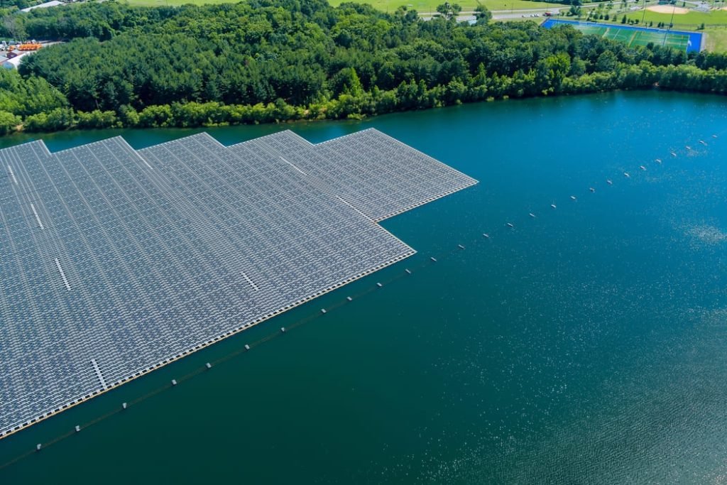 huerto solar flotante